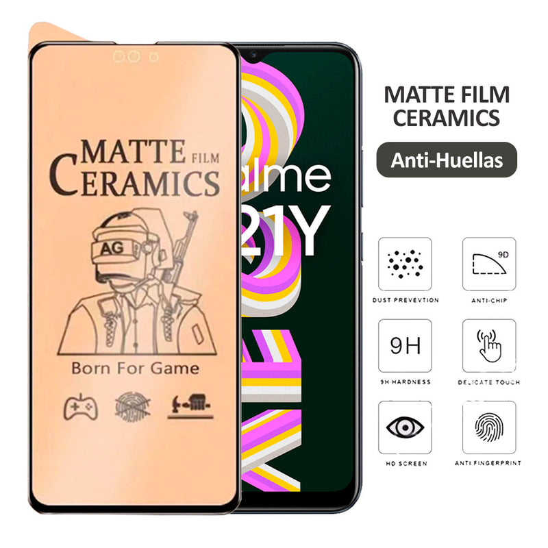 Mica de Iphone 14 Pro Max  Protector Ceramic Mate Antishock