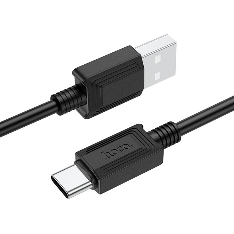 Cable De Datos USB a Tipo C 1m Hoco X73 Negro De Calidad