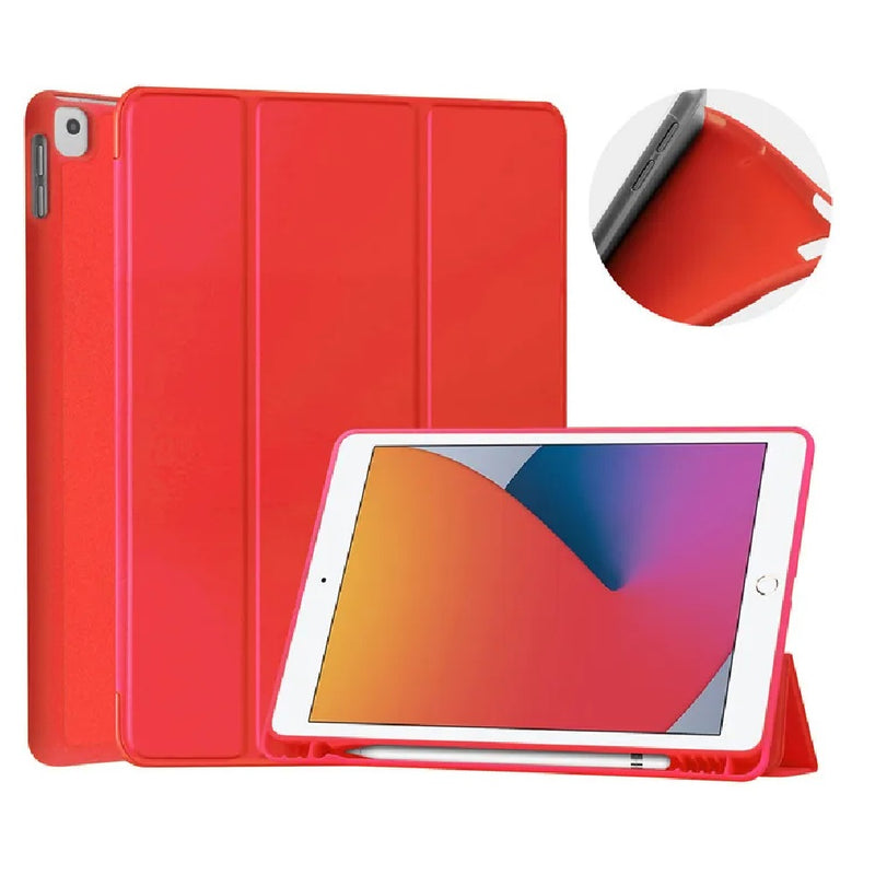 Funda para Xiaomi Redmi Pad SE Imantada + Portalápiz Roja