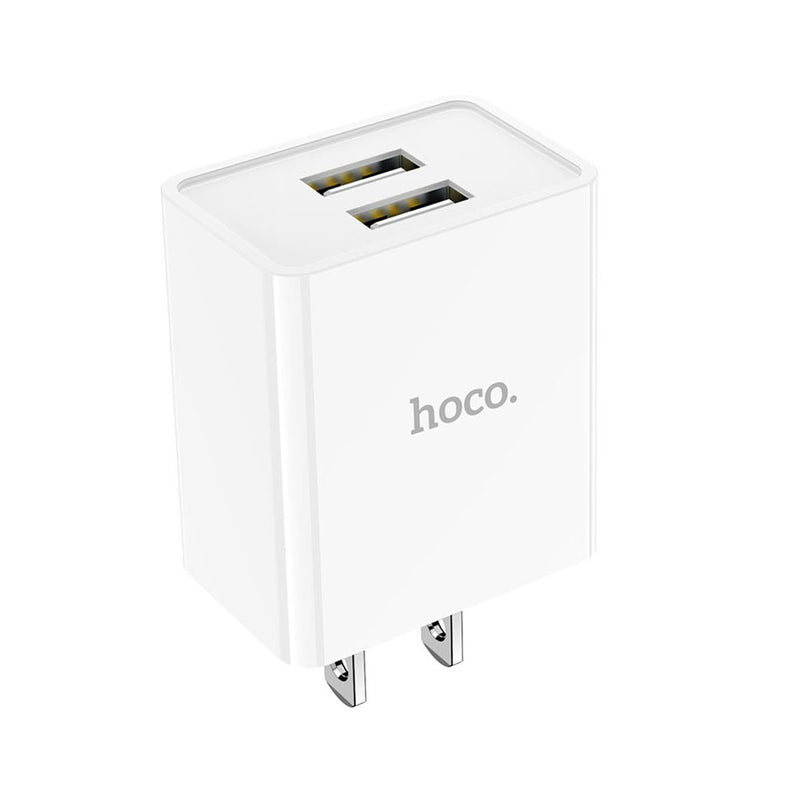 Cargador USB Dado Hoco C89 10W Carga rápida Blanco