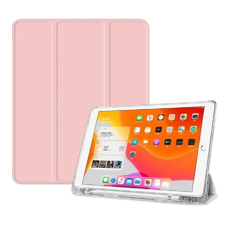 Funda Case de iPad 10.2" 2019 con Portalápiz Rosada