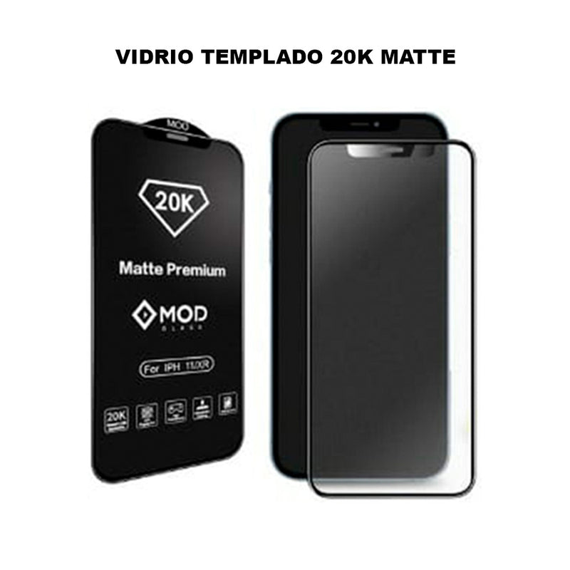 Mica - iPhone SE 2020 Protector de Pantalla Black 20K Mate