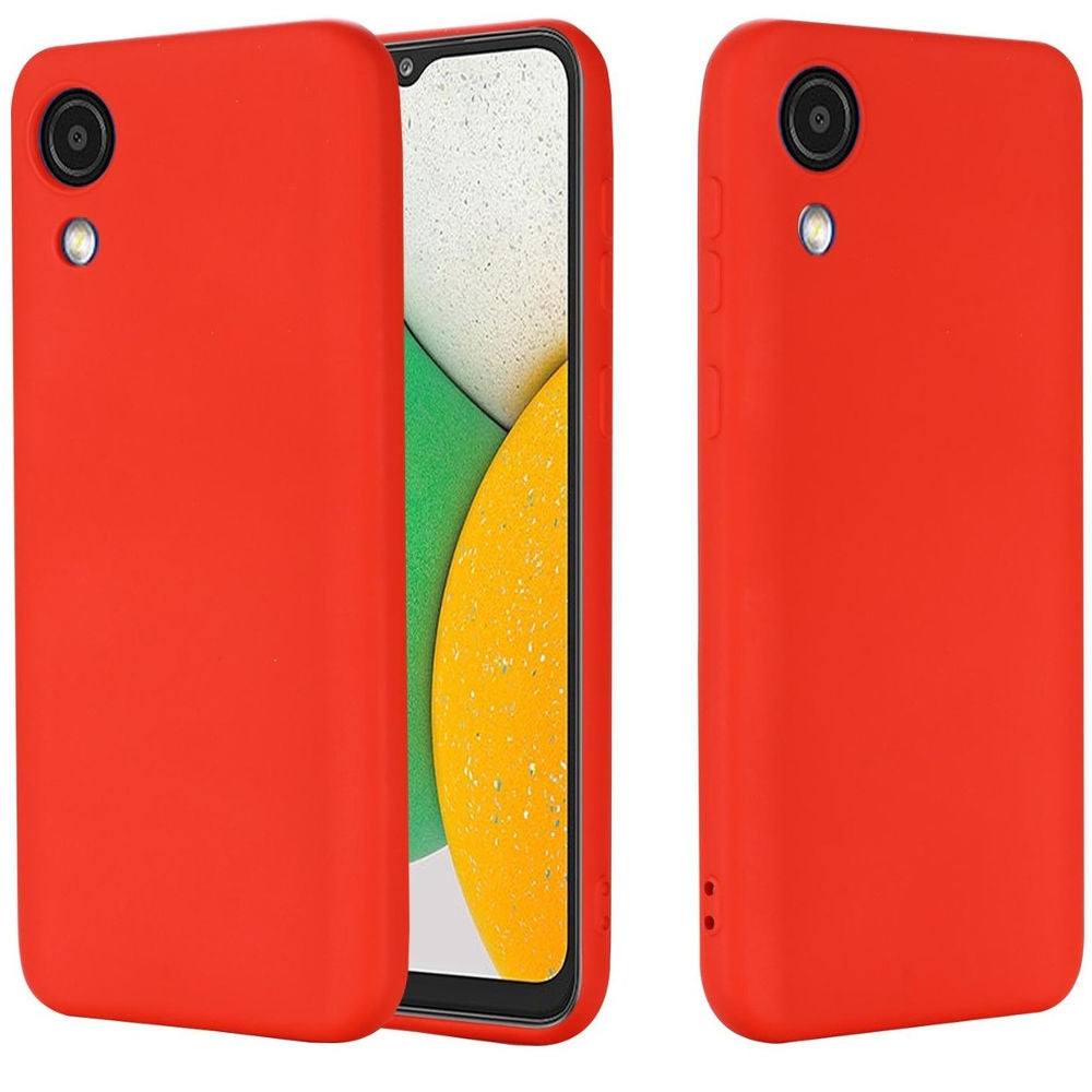 Funda Case for Samsung A03 Core Soft Feeling Antishock Rojo