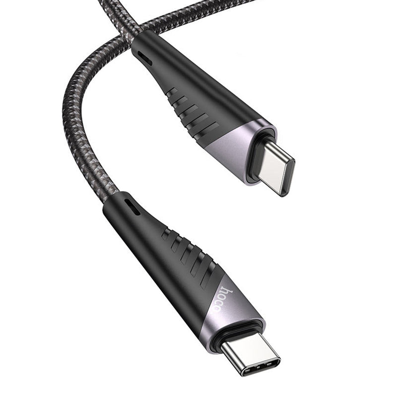 Cable USB a Tipo C 1.5m Hoco U95 Negro De Alta Calidad