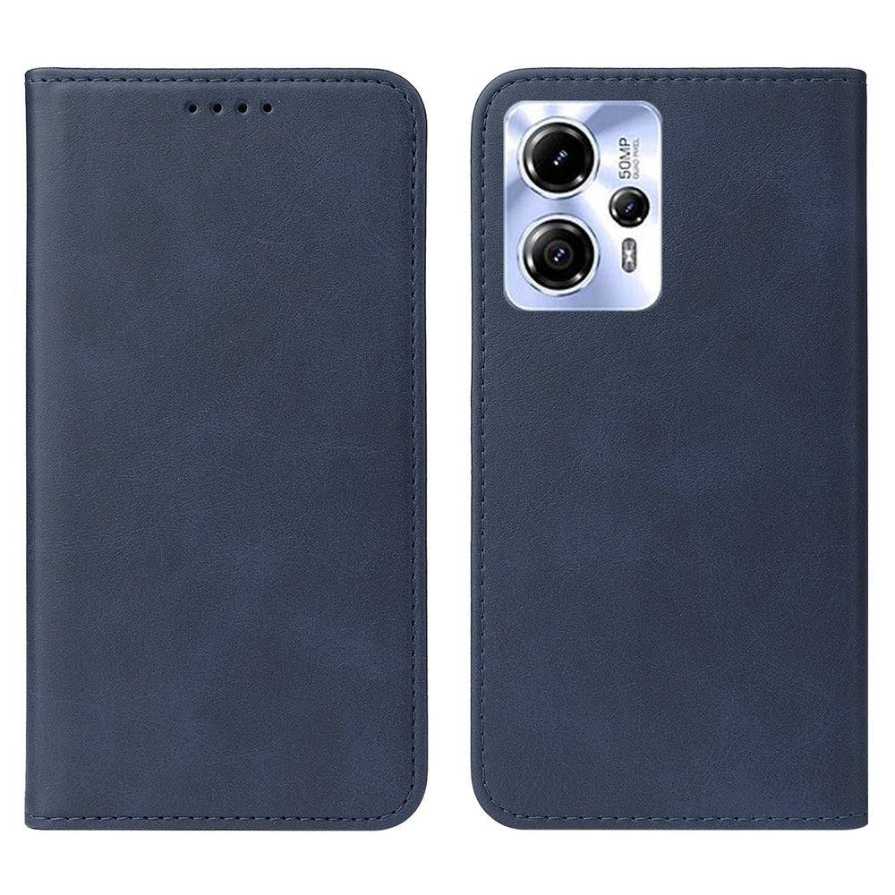 Funda Case for Motorola Moto G13 Flip Cover Azul Antishock