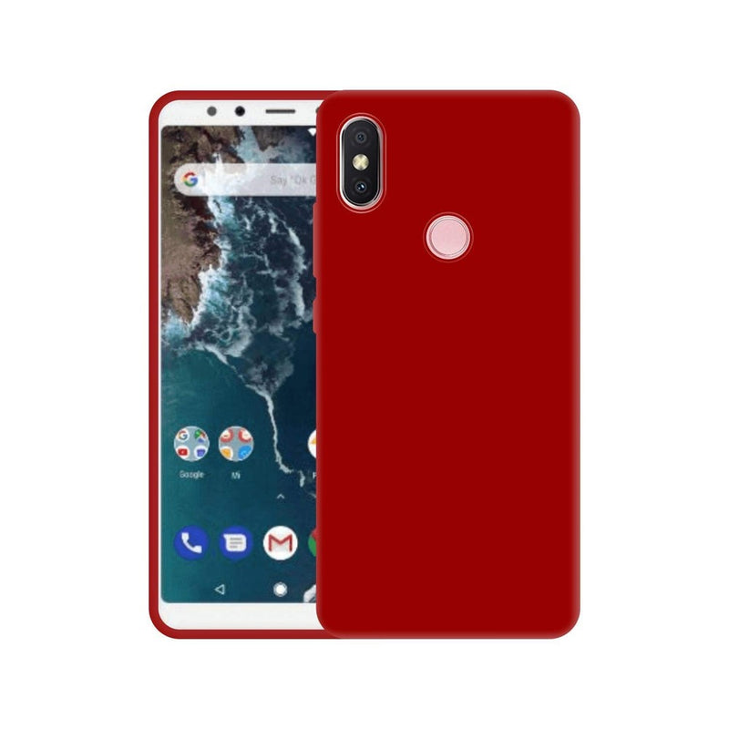 Funda para Xiaomi Redmi 10 2022 Soft Feeling Antishock Rojo
